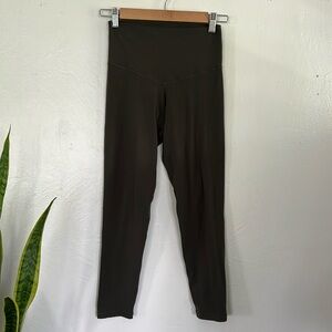 Offline by Aerie Olive Green 7/8 Hi-Rise Leggings